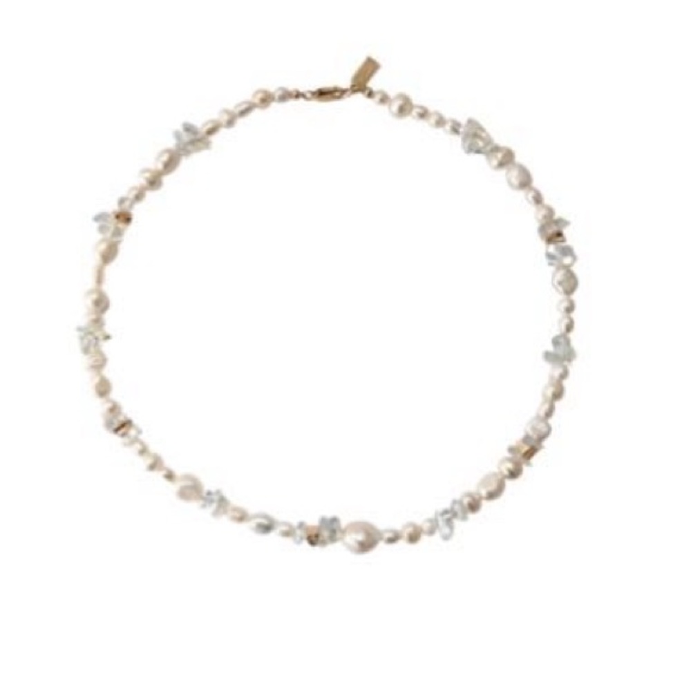 C. Dahl jewelry Mykonos Pearl  beaded choker Necklace NWOT